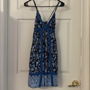 Blue flower sundress